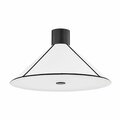 Troy 2 Light semi Flush C8725-sBK